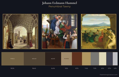 Johann Erdmann Hummel Palette 2 - Penumbral Tawny
