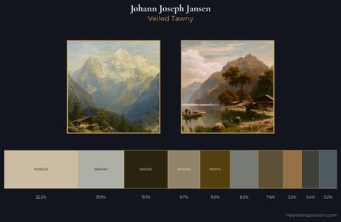 Johann Joseph Jansen Palette 5 - Veiled Tawny