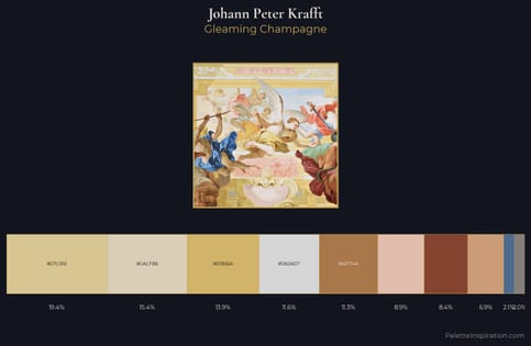 Johann Peter Krafft Palette 1