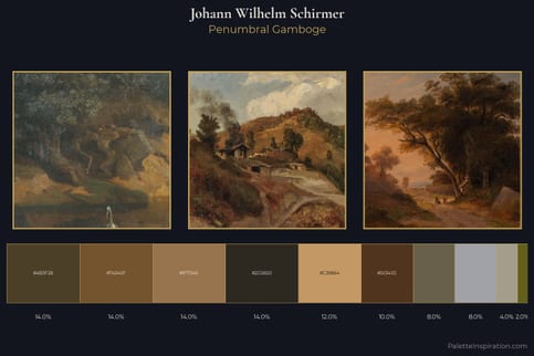 Johann Wilhelm Schirmer Master Palette