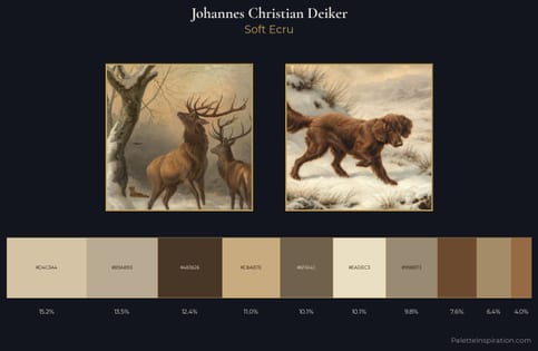 Johannes Christian Deiker Palette 1 - Soft Ecru