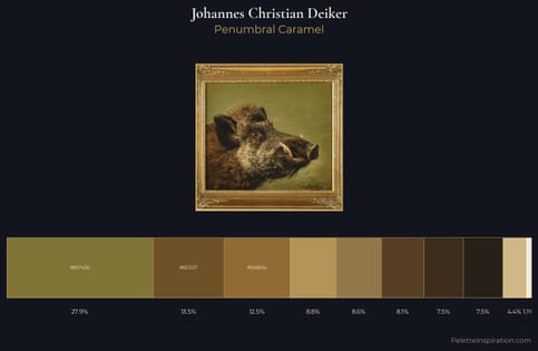 Johannes Christian Deiker Palette 3 - Penumbral Caramel