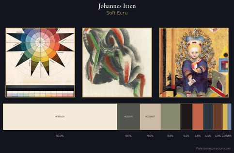 Johannes Itten Palette 3 - Soft Ecru