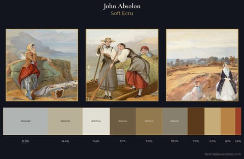 John Absolon Palette 2 - Soft Ecru