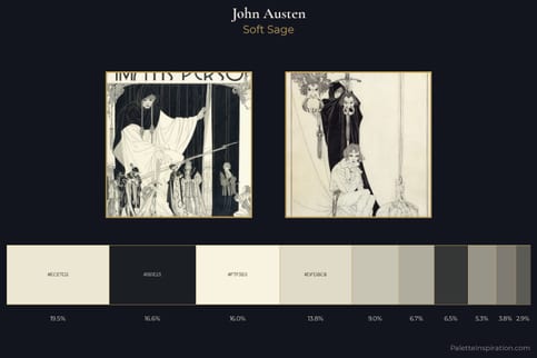 John Austen Master Palette - Soft Sage