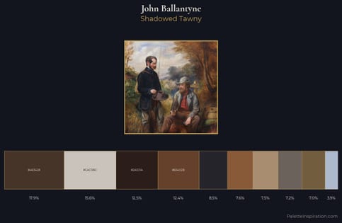 John Ballantyne Palette 3 - Shadowed Tawny