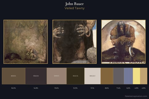 John Bauer Master Palette