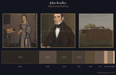 John Bradley Palette 3 - Nocturnal Sienna
