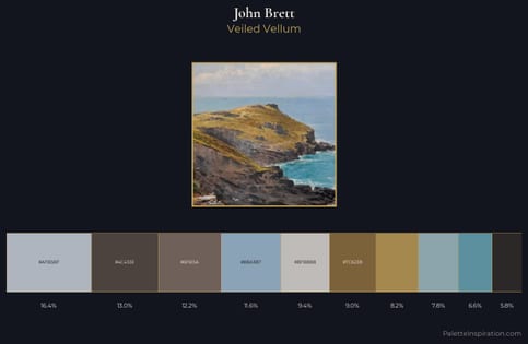 John Brett Palette 2 - Veiled Vellum