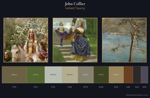 John Collier Palette 3 - Veiled Tawny