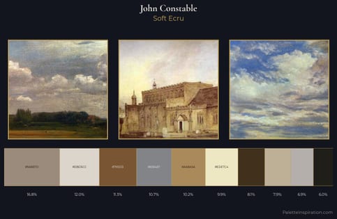 John Constable Palette 1 - Soft Ecru
