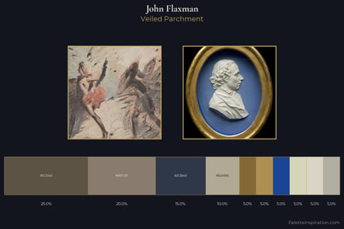 John Flaxman Master Palette - Veiled Parchment