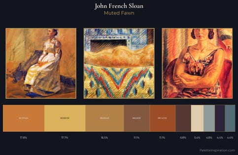 John French Sloan Palette 3