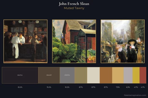 John French Sloan Master Palette