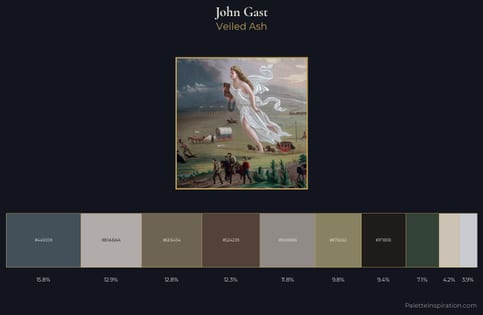 John Gast Palette 1