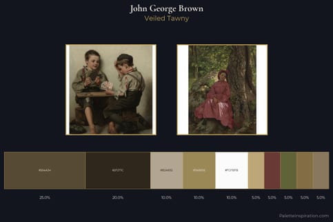 John George Brown Master Palette