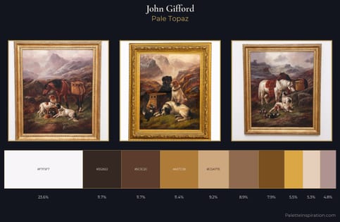 John Gifford Palette 1 - Pale Topaz