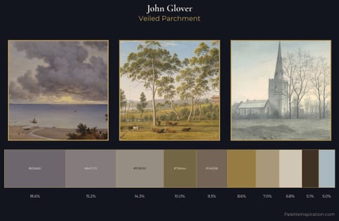 John Glover Palette 2 - Veiled Parchment