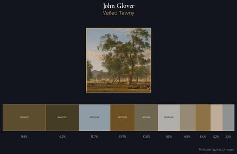 John Glover Palette 3 - Veiled Tawny