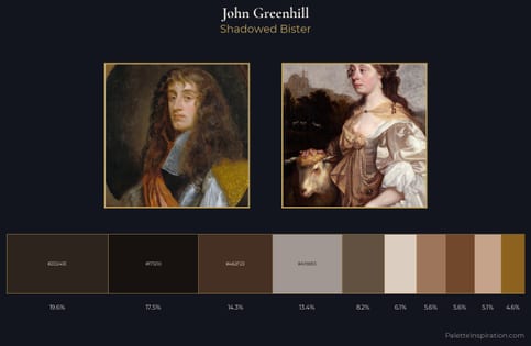 John Greenhill Palette 1 - Shadowed Bister