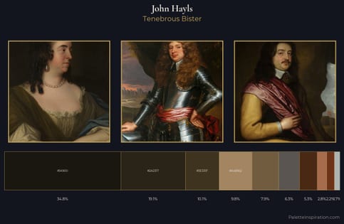 John Hayls Palette 3 - Tenebrous Bister
