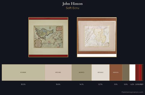 John Hinton Palette 1 - Soft Ecru