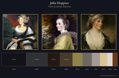 John Hoppner Palette 5 - Penumbral Sienna