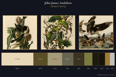 John James Audubon Master Palette