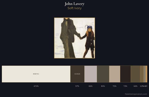 John Lavery Palette 3 - Soft Ivory