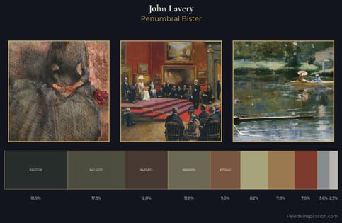 John Lavery Palette 5 - Penumbral Bister