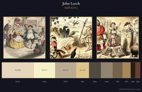 John Leech Palette 2 - Soft Ecru