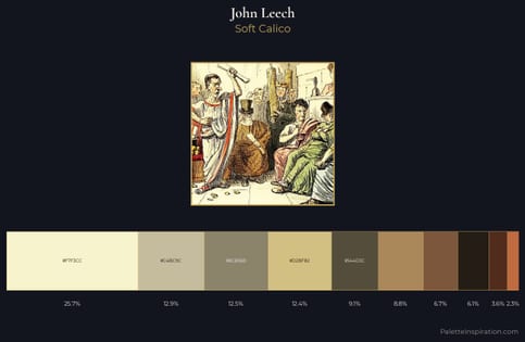 John Leech Palette 4 - Soft Calico