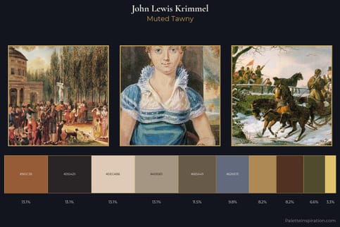 John Lewis Krimmel Master Palette