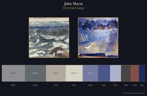 John Marin Palette 4