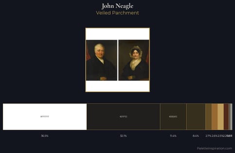 John Neagle Palette 2 - Veiled Parchment