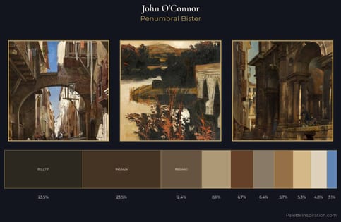 John O'Connor Palette 5 - Penumbral Bister