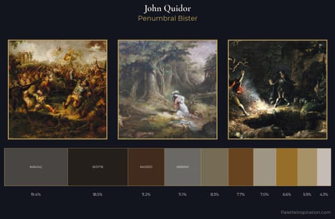 John Quidor Palette 2