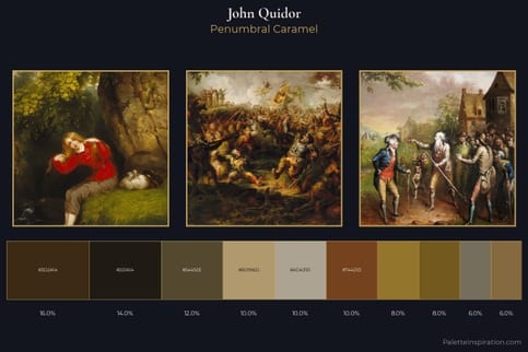 John Quidor Master Palette