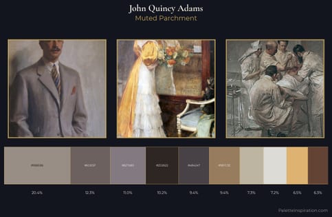 John Quincy Adams Palette 1