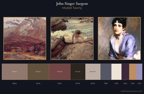 John Singer Sargent Palette 13