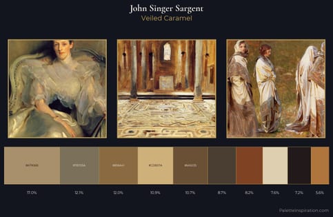 John Singer Sargent Palette 18