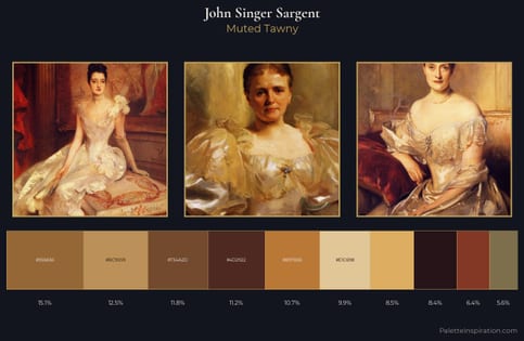 John Singer Sargent Palette 21