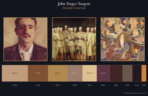 John Singer Sargent Palette 23