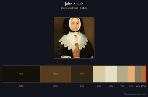 John Souch Palette 1 - Penumbral Bister