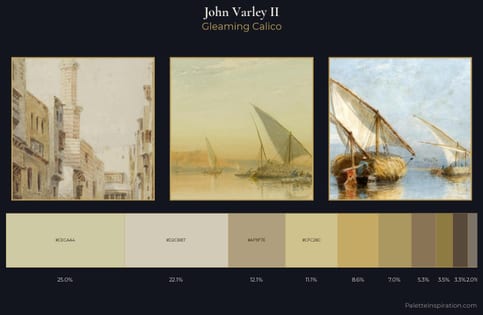 John Varley II Palette 1 - Gleaming Calico