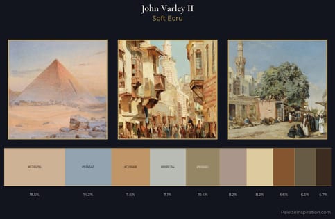 John Varley II Palette 2 - Soft Ecru