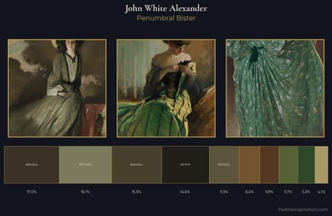 John White Alexander Palette 6