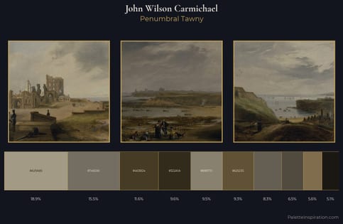 John Wilson Carmichael Palette 8 - Penumbral Tawny