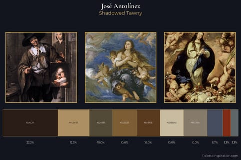 José Antolínez Master Palette - Shadowed Tawny