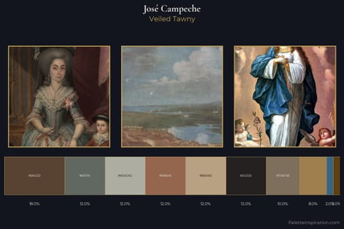José Campeche Master Palette